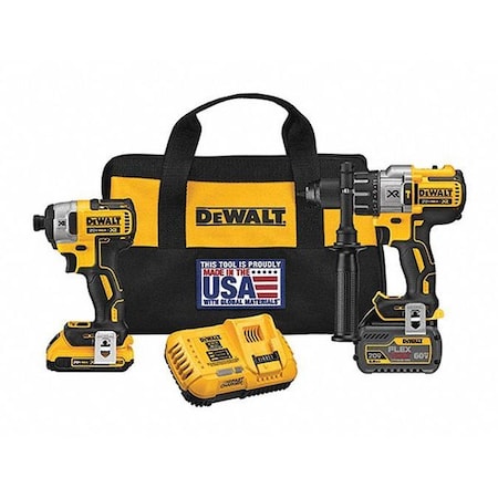 Cordless Combination Kit 20.0V Type DCK299D1T1 by USA Dewalt Cordless Power Tool Combination Kits