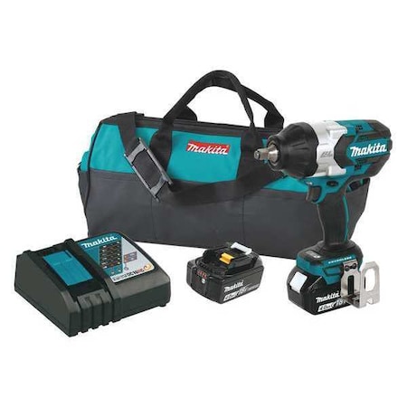 Cordless Impact Wrench Kit Hex 4.0Ah by USA Makita Cordless Power Impact Tools