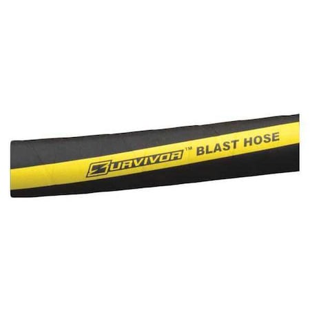 1 1/2" ID Rubber Material Hose 150 PSI BK by USA Value Brand Air Compressor Industrial Hoses