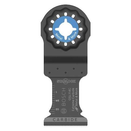 Oscillating Blade Carbide 1 1/4 in. Size by USA Bosch Oscillating Tool Accessories