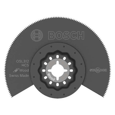 Oscillating Blade High Carbon Stl 3 in L by USA Bosch Oscillating Tool Accessories
