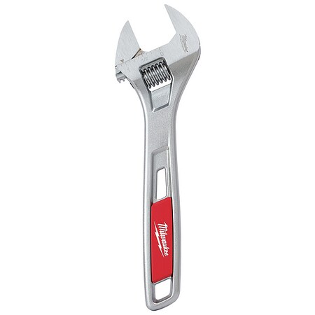 Adj. Wrench 8" 1 1/8" Cap. Chrome Type 48 22 7408 by USA Milwaukee Adjustable Wrenches