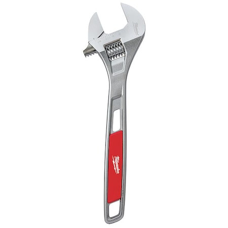 Adj. Wrench 15" 1 3/4" Cap. Chrome by USA Milwaukee Adjustable Wrenches