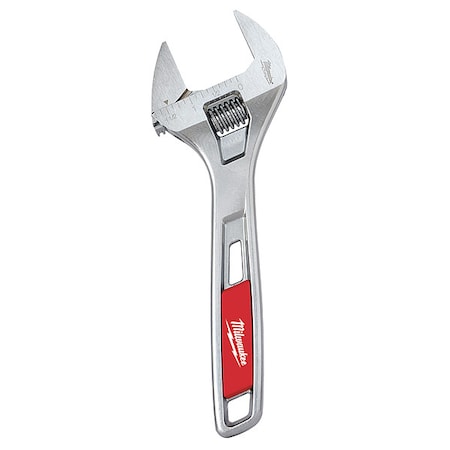Adj. Wrench 8" 1 1/2" Cap. Chrome Type 48 22 7508 by USA Milwaukee Adjustable Wrenches