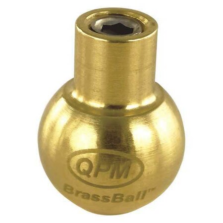 Coolant Nozzle 49/64 in. L Brass PK5 by USA QPM Turning Tool Parts
