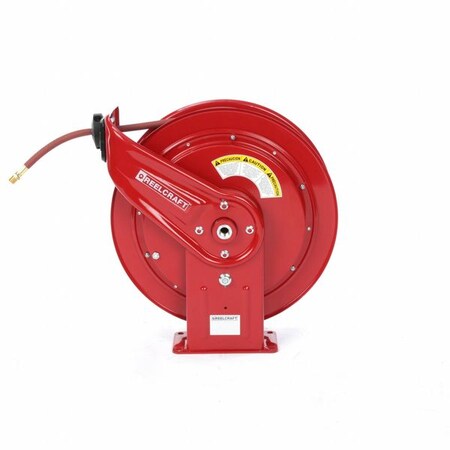 Hose Reel Air/Water 100 ft Spring by USA Reelcraft Pneumatic Spring Return Hose Reels