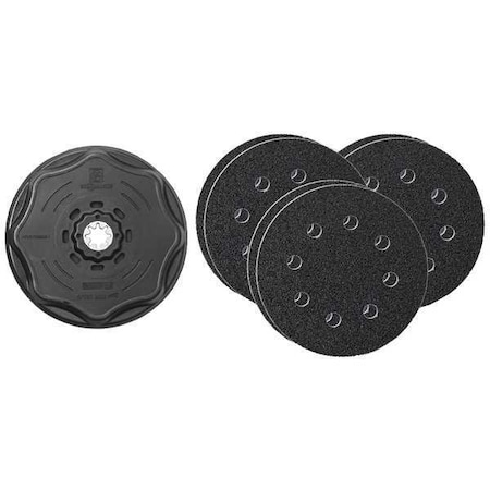 Oscillating Sanding Pad w/Paper 4 1/2In by USA Fein Oscillating Tool Accessories