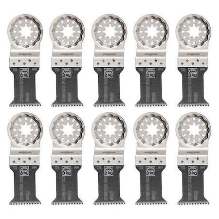 Plunge Blades Stl 1 3/8in. Size PK10 by USA Fein Oscillating Tool Accessories