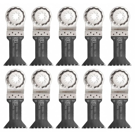 Saw Blades Bi Metal 1 3/4 in. Size PK10 by USA Fein Oscillating Tool Accessories