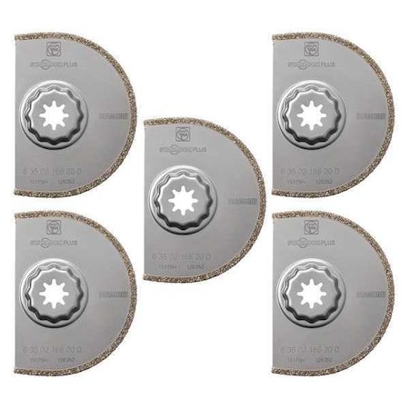 Oscillating Blades 3 9/16 In L PK5 by USA Fein Oscillating Tool Accessories