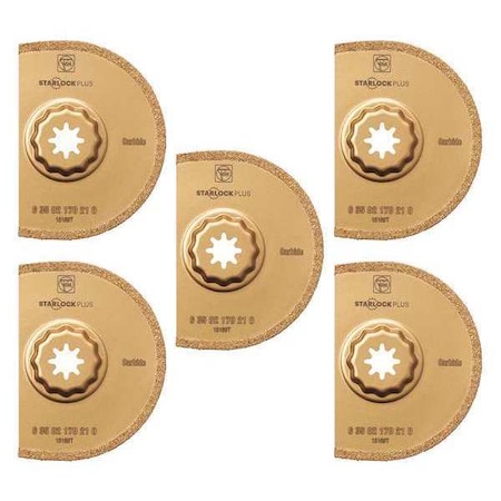 Oscillating Blades 3 9/16 In L PK5 Type 63502170230 by USA Fein Oscillating Tool Accessories