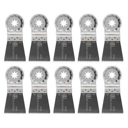 Saw Blades Bi Metal 3 68/97 in. L PK10 by USA Fein Oscillating Tool Accessories
