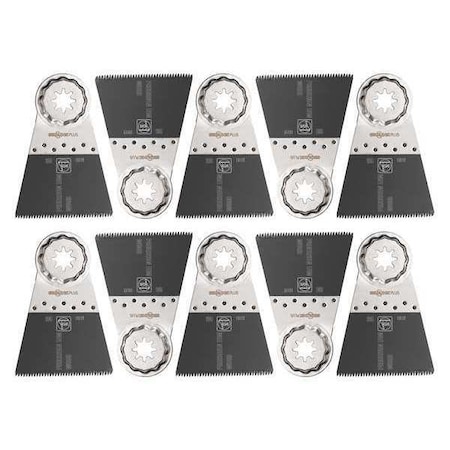 Saw Blades Bi Metal 7 37/58 in. L PK10 by USA Fein Oscillating Tool Accessories