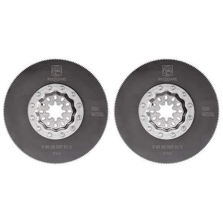 Oscillating Round Saw Blades 3 3/8In PK2 by USA Fein Oscillating Tool Accessories