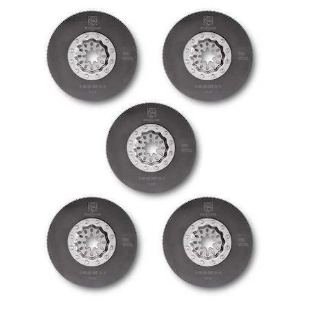 Oscillating Round Saw Blades 3 3/8In PK5 by USA Fein Oscillating Tool Accessories
