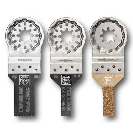 Oscillating Blade and File Kit 3 51/64In by USA Fein Oscillating Tool Accessories