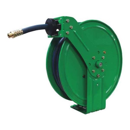 Hose Reel 1/2" ID 35 ft 300 psi Type 49AE05 by USA Speedaire Pneumatic Spring Return Hose Reels