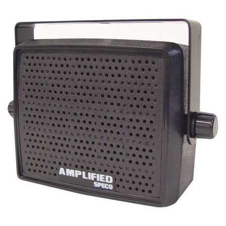 Extension Speaker 1.6 lb. Black 82dB by USA Speco Audio Speakers