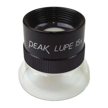Fixed Focus Loupe 15X 19.8mm Lens Dia. by USA Peak Inspection Loupes
