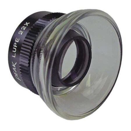 Fixed Focus Loupe 22X 19.8mm Lens Dia. by USA Peak Inspection Loupes