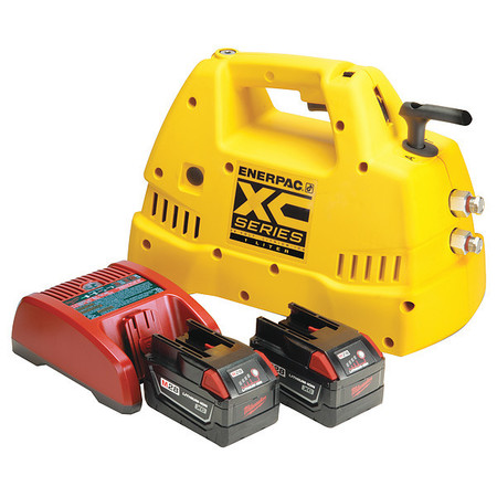 Hydraulic Pump Battery Operated 28V by USA Enerpac Hydraulic Electric Pumps