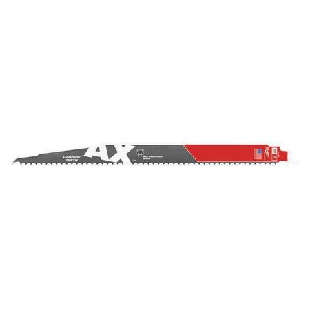 Reciprocating Saw Blade 12 in. L Carbide by USA Milwaukee Reciprocating Power Saw Blades