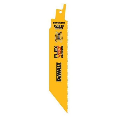 Reciprocating Saw Blade 6" L PK5 by USA Dewalt Reciprocating Power Saw Blades