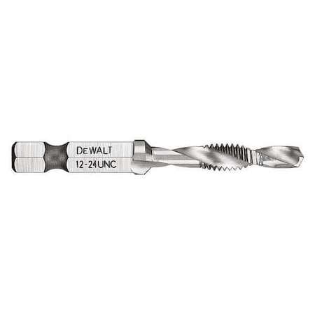Drill and Tap Bit HSS 12 24 Size by USA Dewalt Drill Bit & Tap Sets