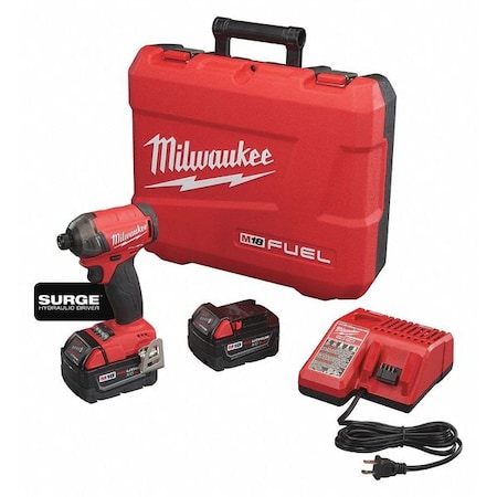 M18 Cordless Impact Driver Kit 5.0Ah 18V by USA Milwaukee Cordless Power Impact Tools