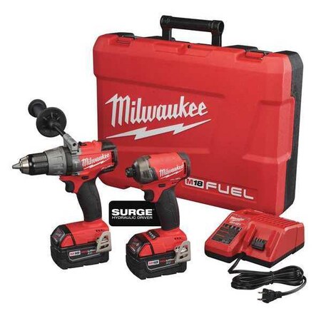 M18 Cordless Combination Kit Li Ion M18 Battery by USA Milwaukee Cordless Power Tool Combination Kits