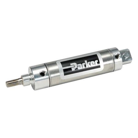 1 1/16" Bore Round Double Acting Air Cylinder 2" Stroke by USA Parker Pneumatic Air Cylinders