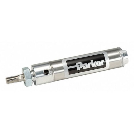 9/16" Bore Round Double Acting Air Cylinder 3" Stroke by USA Parker Pneumatic Air Cylinders