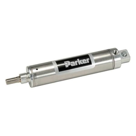 9/16" Bore Round Single Acting Air Cylinder 4" Stroke by USA Parker Pneumatic Air Cylinders
