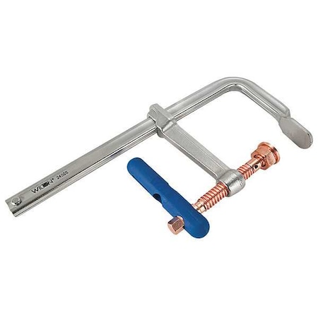 36" Copper F Clamp Regular Duty 5 1/2" Deep by USA Wilton Bar & Pipe Clamps