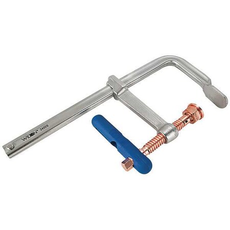 48" Copper F Clamp Reular Duty 5 1/2" Deep by USA Wilton Bar & Pipe Clamps