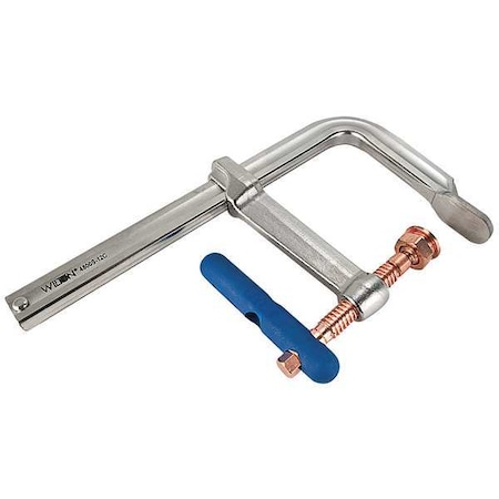 12" Copper F Clamp Heavy Duty 7" Deep by USA Wilton Bar & Pipe Clamps