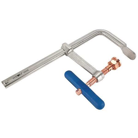 24" Copper F Clamp Light Duty 4 3/4" Deep by USA Wilton Bar & Pipe Clamps