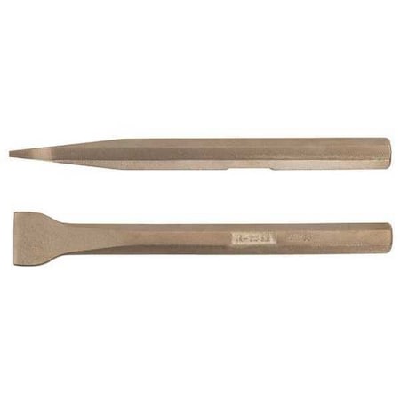Caulk Removal Chisel 10 1/4"L 15/32" Hex by USA Ampco Chisels