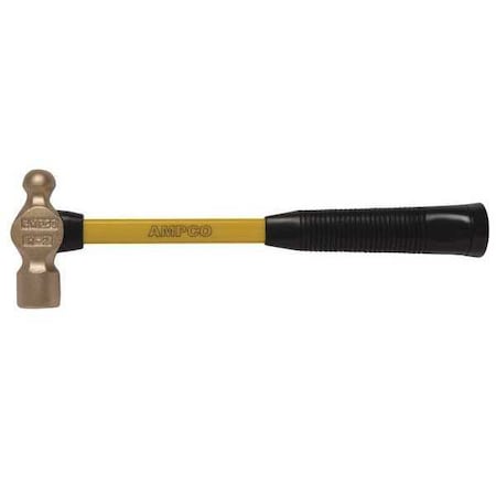 16 oz. Ball Pein Hammer 11" Fiberglass Handle by USA Ampco Ball Pein Hammers