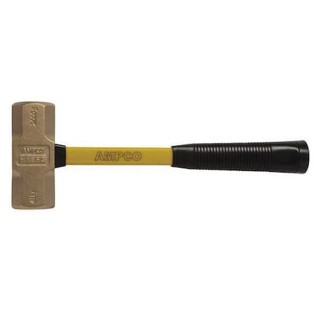 Blacksmith Hammer 4 lb. 14" L Fiberglass by USA Ampco Engineer Drilling Blacksmith Hammers