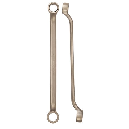Double Box End Wrench 11 1/16" L Metric by USA Ampco Combination Wrenches