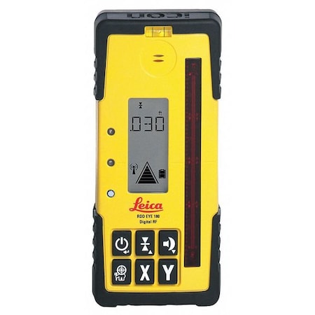 Laser Receiver Digital Plastic 1/4 20 in Type 180 by USA Leica Level Accessories