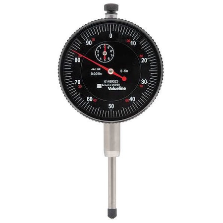 Dial Indicator 0 to 1 In 0 100 Type 1489023 by USA Brown & Sharpe Precision Measuring Dial Indicators