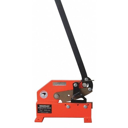 Hand Shear 5 in. L Mild Steel 16 ga. by USA Bramley Mechanical Machining Shears
