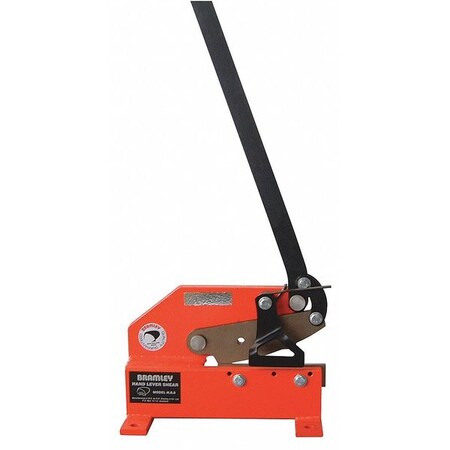Hand Shear 7 in. L Mild Steel 12 ga. by USA Bramley Mechanical Machining Shears