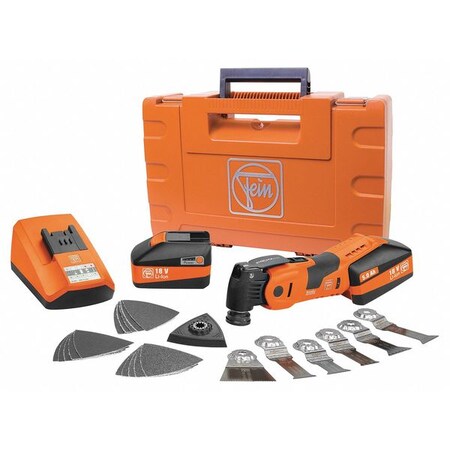 Cordless Oscillating Tool Kit 18.0V. by USA Fein Cordless Power Oscillating Tools