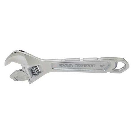 Adj. Wrench 10" 1 1/4" Cap. Chrome Type FMHT75080 by USA Stanley Adjustable Wrenches