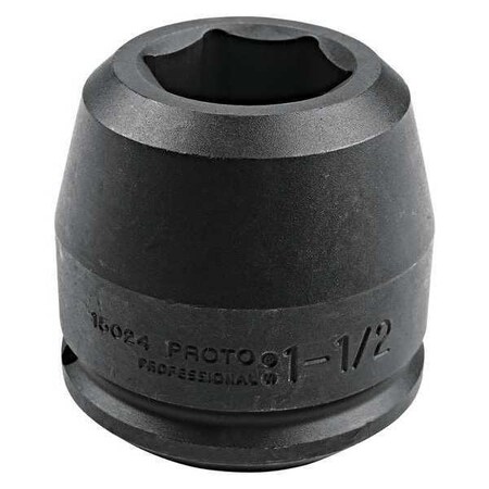 Impact Socket 1 1/2" Drive 3 1/2" L 1" D by USA Proto Sockets