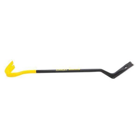 Utility Bar 30"L 3 45/64"W 3 45/64" Dia. by USA Stanley Nail Pullers Wrecking & Pry Bars
