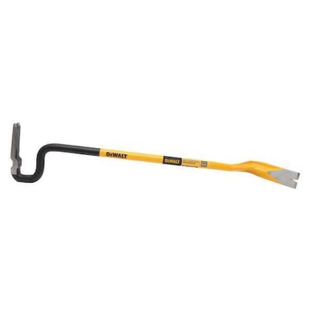 Pry Bar 30" L 6" W 7/8" Dia. by USA Dewalt Nail Pullers Wrecking & Pry Bars